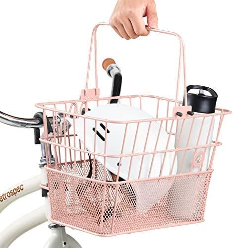 removable front bike basket