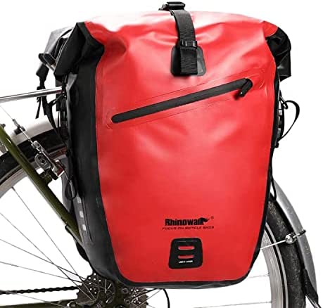 Rhinowalk Bike Bag Waterproof Bike Pannier Bag 27L,(for Bicycle Cargo ...