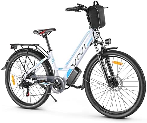 Vivi Electric Bike 500W, 26″ Ebike for Adults,Electric Bike Step ...